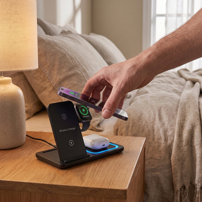 Dockwell™ PrimeBase 4-in-1 Charging Station - view 4